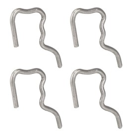4 Pieces Fuel Leak Off Retaining Brackets, Iron Rail Injector Leak Off Retaining Clips, Car Fuel Pipe Kit, Replacement for 1379930