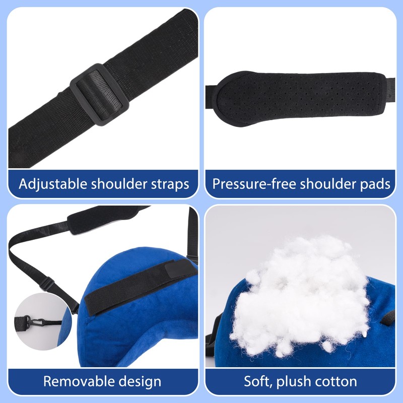 KUAZIDAR Rotator Cuff Pillow, Shoulder Surgery Side Sleeper Pillow, S