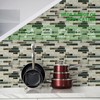 LONGKING Marble Peel and Stick Backsplash for Kitchen, 3D Adhesive
