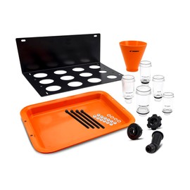 Mishimoto Screw-On Oil Funnel Set, Universal Fit, Spill Proof 12-Piece Kit