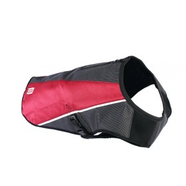 EzyDog Element Best Dog Jacket - Premium Wind and Waterproof Reflective Dog Coat for Safety and Protection - Provides Leash Access to Harness or Collar (Scarlett, XX-Small)