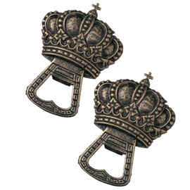 Design Toscano The King's Crown Cast Iron Bottle Opener: Set of Two