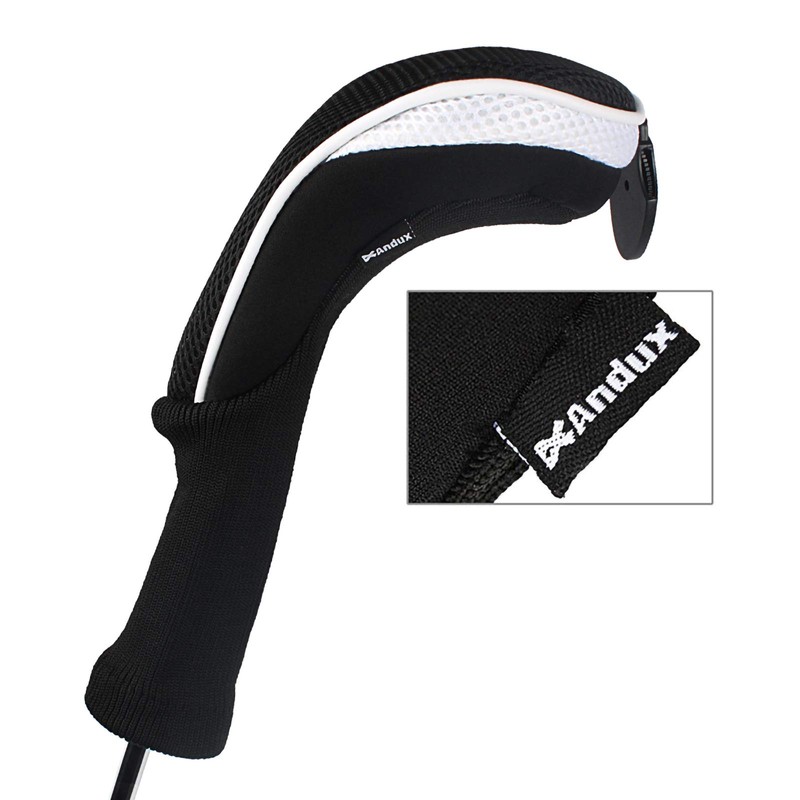 Andux 4 Pack Long Neck Golf Hybrid Club Head Covers