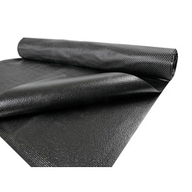 BITS4REASONS Vehicle/Car Boot Protector Mat 120cm x 100cm With Anti-slip Backing Prevents The Boot Contents From Moving Around Whilst Driving. Easy To Clean, Install & Remove - Black