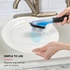 KitchenAid Soap Dispensing Sink Brush with Easy to Fill Handle,
