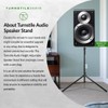 Turnstile Audio Height-Adjustable Speaker Stand with Carry Bag