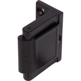 Stone Harbor Hardware Privacy Flip Door Guard, Matte Black