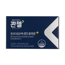 Quentzel Quenzel Mucopolysaccharide Protein Chondroitin Plus (1 60 tablets) & Faro Enzyme Alpha (1 30 packets) / 콴첼 뮤코다당단백 콘드로이친 플러스 (60정 1개) & 파로 효소 알파 (30포 1개)
