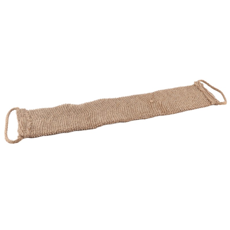 Exfoliating Jute Back Scrubber Concave Convex Surface Gift Package Jute