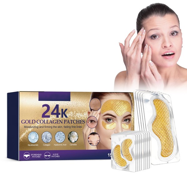 Gold Collagen Forehead Wrinkle Patch (2)