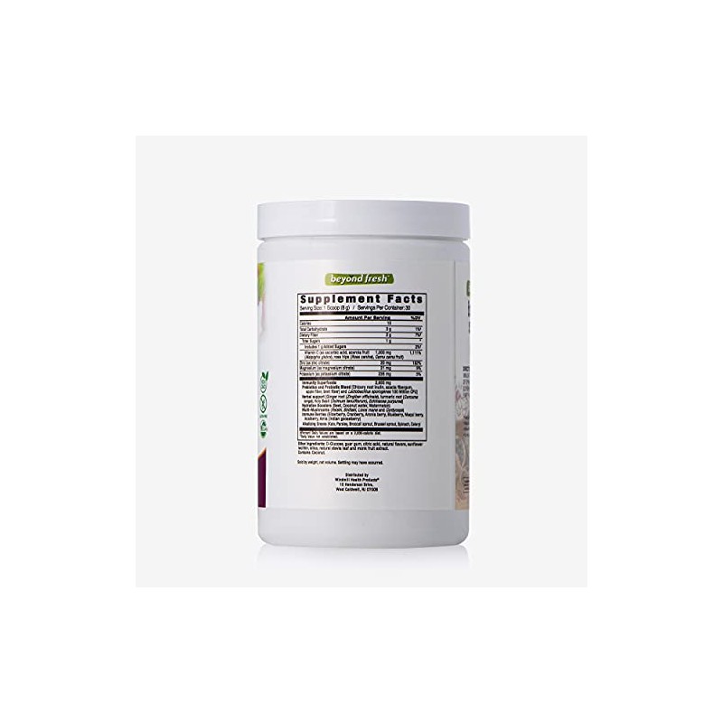 Beyond Fresh Immune Support, fórmula de superalimentos, potentes antioxidantes, sabor