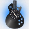Guitar Vinyl Wall Clock – Silent Non-Ticking 30x30cm Decorative Clock