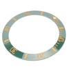 40mm Diameter Watch Bezel Insert Ring Clear Scale Luminous Ceramic