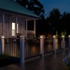VOLISUN Solar Post Cap Light Outdoor,Solar Fence - Post Lights