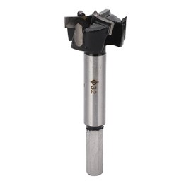 Forstner Drill Bit 32mm 3 Flute 4 Tooth Carbide Hinge Hole Boring Bit for Woodworking
