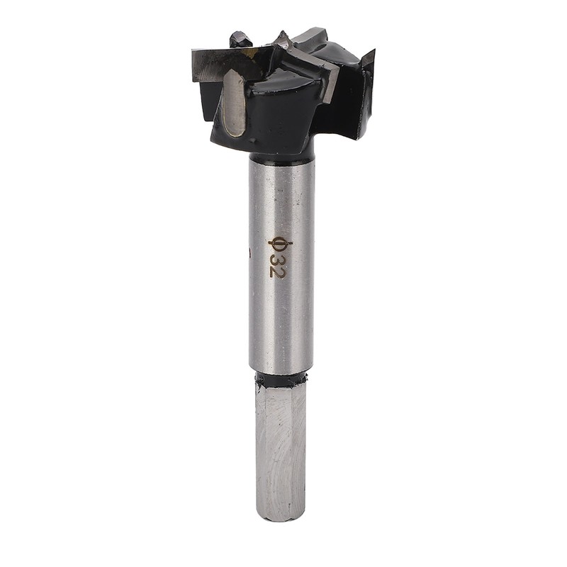 Forstner Drill Bit 32mm 3 Flute 4 Tooth Carbide Hinge