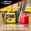 Deway Automatic Fuel Transfer Pump with Auto-Stop, AA Battery Powered,