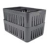 Simplify 3 Compartment Stackable Bin with Adjustable Dividers, Drawer Organizer,