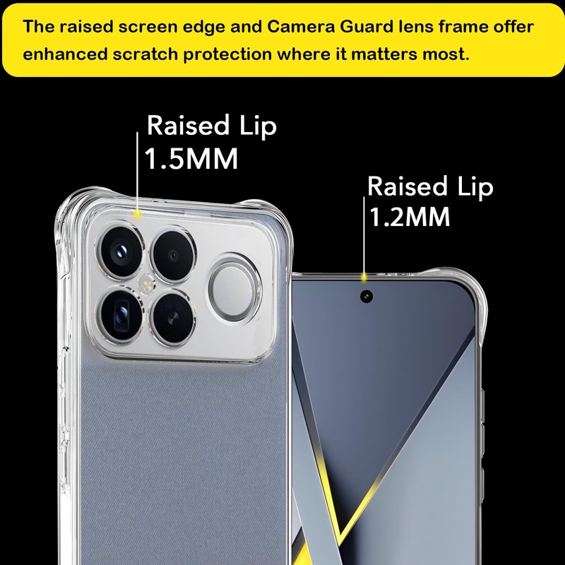 USTIYA Case for Poco F8 Ultra/Redmi K90 Pro MAX 5G