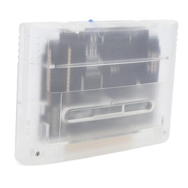 3000-in-1 Game Cassette, 8GB Classics Game Cassette, Automatic Backup, Multifunctional Game Card for SNES for SFC Game Console (Transparent White)