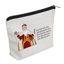 WZJHCL King George Makeup Pouch Bag Hamilton Cosmetic Kit Bag Broadway Musical Storage Pouch Bag Hamilton Musical La Da Gift, La Da, Fashion