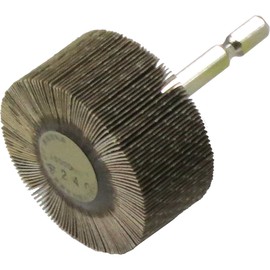 Yanase Impact Flap Wheel with Shaft [0.25 inch (6.35 mm) Axis] φ2.0 x 1.0 x 0.25 inches (50 x 25 x 6.35 mm) A#240 HUFN5010