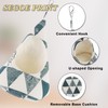 Pack of 2 Clothes Peg Bags, Storage Bag for Clothespins,