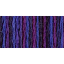 DMC 417F-4245 Color Variations Six Strand Embroidery Floss, 8.7-Yard, Mystical Midnight