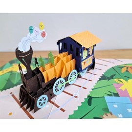 Card Mavens - Happy Birthday Pop Up Card 3D Birthday Cards for Kids Toddlers Boys and Girls Grandchildren Grandkids Grandsons