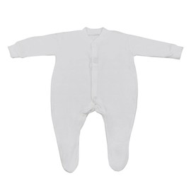 Junior Joy Baby Sleep Suit - 18-24 Months (White)