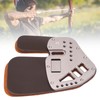 Leather Archery Finger Tab Protect Guard Recurve Bow Protector Shooting