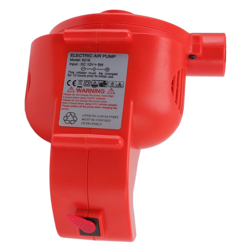 Electric Air Pump ABS Engineering Plastic Compact Inflator For Inflatable