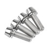 Wanyifa Titanium Ti M6 x 20mm Hex Socket Screws with