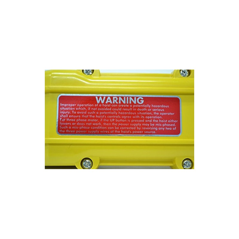 NEW HARRINGTON ES1615S003 01 PENDANT HOIST CRANE PUSHBUTTON CONTROLLER B242909