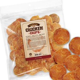 Gootoe - Chicken Chips 1lb - All Natural, Hypoallergenic & Grain-Free, High-Protein, Healthy & Easily Digestible, Soft Texture, Resealable