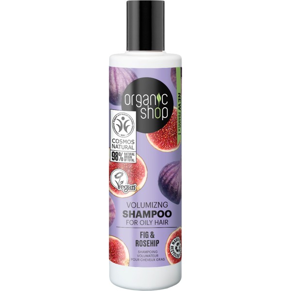 Organic Shop Fig & Rosehip Volumizing Shampoo , 280 ml