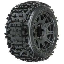 Pro-Line Racing Badlands 3.8 MTD Raid 8x32 Wheels 17mm MT F/R PRO117810 RC Tire
