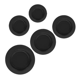 TOYANDONA 5pcs Box Piggy Bank Accessories Piggy Bank Stoppers Assorted Sizes Piggy Bank Plug Replacement Piggy Bank Bottom Caps Plaster Doll Covers Plaster Figurine Bottom Stopper