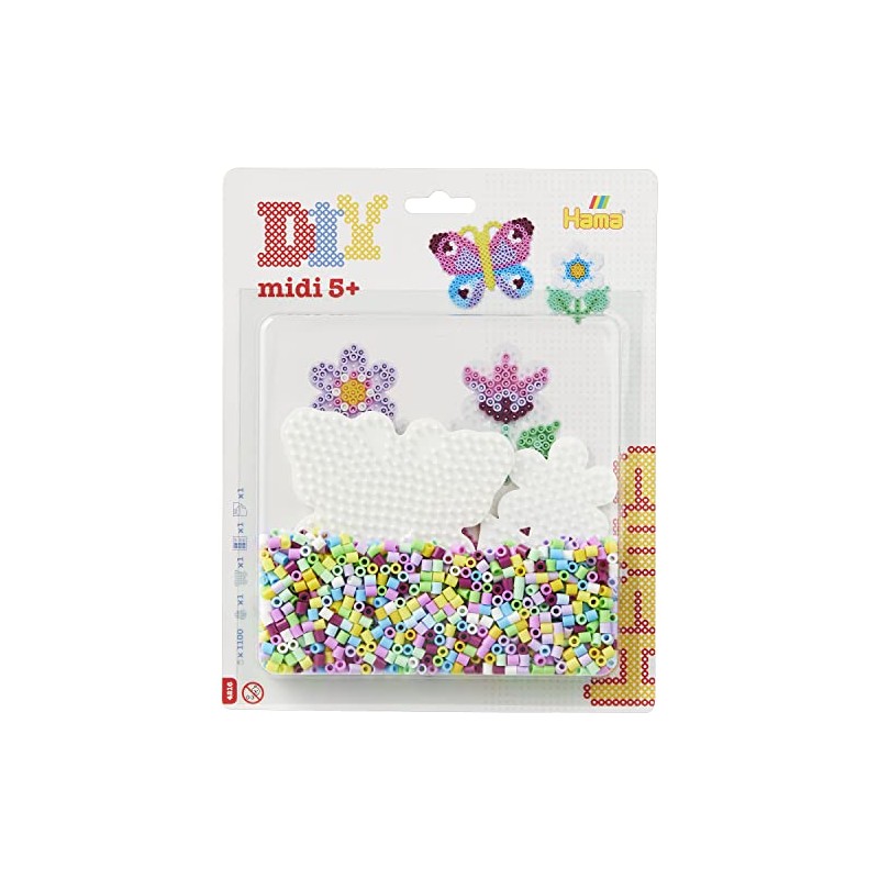 Hama Perlen 4216 Ironing Beads Flower and Butterfly Gift Bag