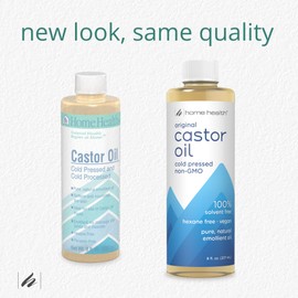 Home Health Home Health Original Castor Oil - 32 Fl Oz - Promotes Healthy Hair & Skin, Natural Skin Moisturizer - Pure, Cold Pressed, Non-GMO, Hexane-Free, Solvent-Free, Paraben-Free, Vegan