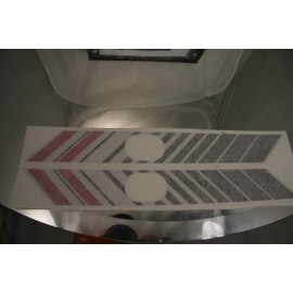 Yamaha Reproduction 1981 SRX 440 Vintage Snowmobile Replacement Ski Decals Yamaha