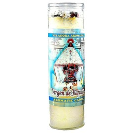12 Pieces Candles Cocktail Aromatic Vela Virgen DE JUQUILA Blanco
