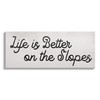 Stupell Industries Life's Better on The Slopes Phrase Ski Sport,