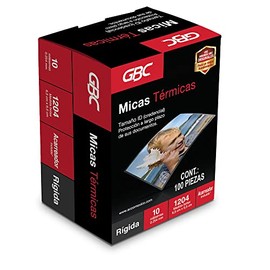 GBC M130131 Bolsa Rígida para Enmicar Tamaño 6.5X9.5cm, 100 piezas