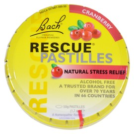 UD_Bach Rescue Remedy Pastilles-Cranberry Flavor 50 Grams Case of 12 Breath Fresheners