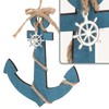 com-four® Hanging decoration in different designs - maritime - decoration