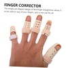 Baluue 6pcs Finger Kit Plastic Thumb Splint Finger Pressing Device