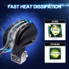 X-STYLE Motorcycle Fog Lamp, LED, White, Headlight, Auxiliary Light, Work