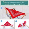 Xinlon Bandana Triangular Scarf 54 x 54 cm, Pack of