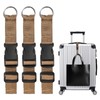 M METERXITY 3-Pack Add A Bag Luggage Strap, Adjustable Suitcase